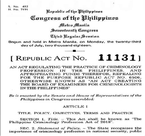 rcrim|Republic Act No. 11131 .